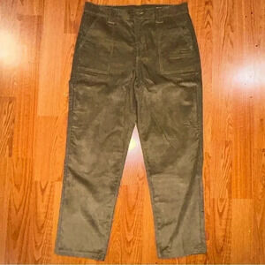 Jeff Staple NG Pigeon Corduroy Sz 36 Carpenter Khaki Olive Past PRESENT Future